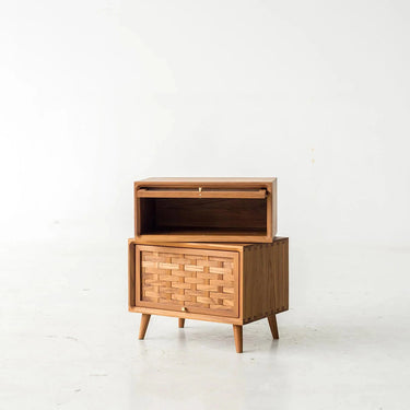 Rosen Bedside Table with Swivel Top at online8 furniture store Auckland