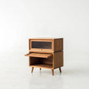 Rosen Bedside Table with Swivel Top at online8 furniture store Auckland