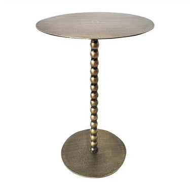 Rosta Wine table - Gold at online8 furniture store Auckland