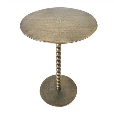 Rosta Wine table - Gold at online8 furniture store Auckland