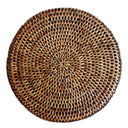Round Rattan Placemat 28cm at online8 furniture store Auckland