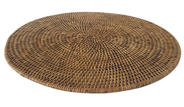 Round Rattan Placemat 40cm at online8 furniture store Auckland