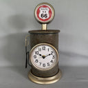Route 66 Pump Clock - 66Cm at online8 furniture store Auckland