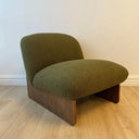 Roux Lounge Chair - Olive at online8 furniture store Auckland