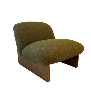 Roux Lounge Chair - Olive at online8 furniture store Auckland