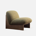 Roux Lounge Chair - Olive at online8 furniture store Auckland
