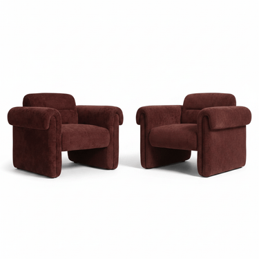 Rove Armchair - Cranberry at Online8 Furniture Auckland NZ