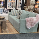Roxy 2 Seat Slip Cover Sofa - Olive at Online8 Furniture Auckland NZ