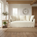Roxy 2 Seater Sofa - Oatmeal at Online8 Furniture Auckland NZ