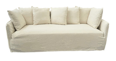 Roxy 3 Seater Sofa - Oatmeal at Online8 Furniture Auckland NZ