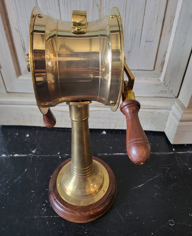 Ship Engine Telegraph | Bell Sound Telegraph |Vintage Brass Telegraph at online8 furniture store Auckland