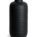 Ruben Modern Black Vase - Small at online8 furniture store Auckland