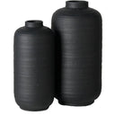 Ruben Modern Black Vase - Small at online8 furniture store Auckland