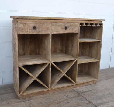 Rustic Bar Unit | Retail Counter at online8 furniture store Auckland