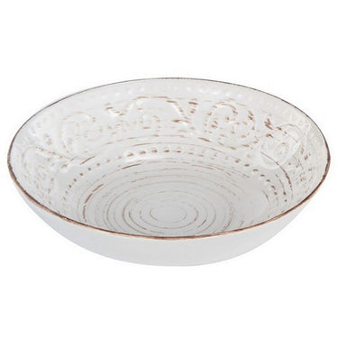 Rustic Fare Bowl - Cream at online8 furniture store Auckland