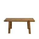 Rustico Reclaimed Teak Bench Medium - Natural at Online8 Furniture Auckland NZ