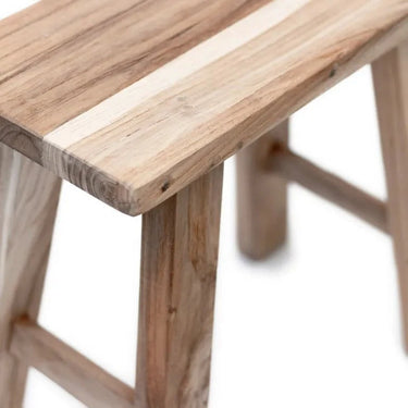 Rustico Reclaimed Teak Side Table - Natural at online8 furniture store Auckland
