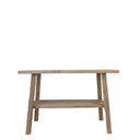Rustico Reclaimed Wood Console Table - Natural at online8 furniture store Auckland