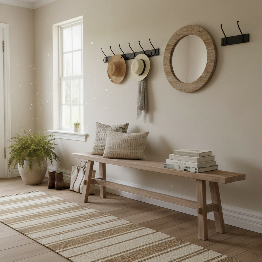 Timber Long Bench Rustico Reclaimed Wood Long Bench - Natural – Online8