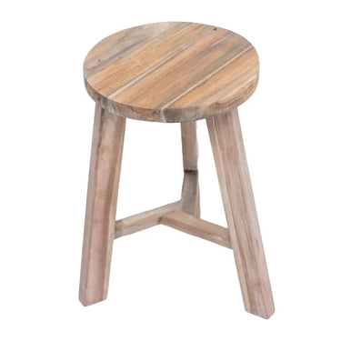 Rustico Stool - Reclaimed Teak at Online8 Furniture Auckland NZ
