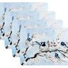 S/4 Fairywren Branch Placemats 30x40cm at online8 furniture store Auckland