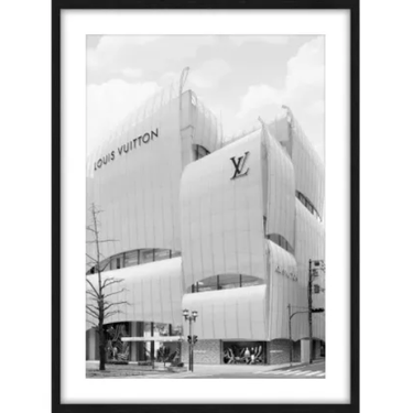 Saint Laurent Glass Framed Wall Art at online8 furniture store Auckland