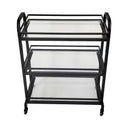 Samui Bar Cart - Black at online8 furniture store Auckland