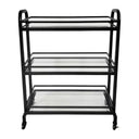 Samui Bar Cart - Black at online8 furniture store Auckland