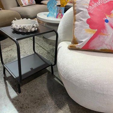 Samui Metal Side Table - Black at Online8 Furniture Auckland NZ