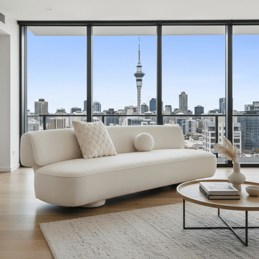 Sanette Boucle 4 Seat Sofa at online8 furniture store Auckland