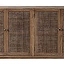 Santorini Elm Sideboard with 4 Rattan Doors at Online8 Furniture Auckland NZ