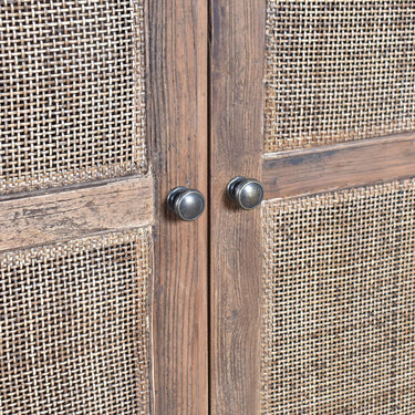 Santorini Old Elm Arched Cabinet at Online8 Furniture Auckland NZ