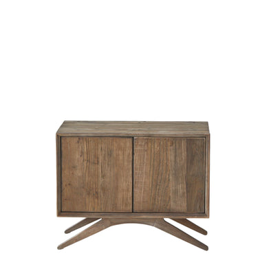 Santos Bedside Table - Recycled Elm at online8 furniture store Auckland
