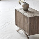 Santos Bedside Table - Recycled Elm at online8 furniture store Auckland