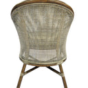 Sanur Armchair - Smoke Gray/ White Wask & Oatmeal at online8 furniture store Auckland