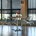 Saturn Transparent Chair - Clear at online8 furniture store Auckland