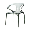 Saturn Transparent Chair - Smoke at online8 furniture store Auckland