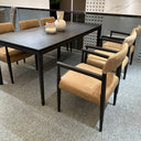 Savannah Dining Table - Walnut Finish at online8 furniture store Auckland