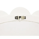 Scallop Arch Mirror - White at online8 furniture store Auckland