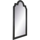 Scallop Floor Mirror - Black at online8 furniture store Auckland