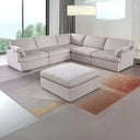 Scarlett 5 Pcs Modular Sofa with Ottoman at online8 furniture store Auckland