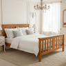 Scarlett High Foot Queen Bed Frame at online8 furniture store Auckland