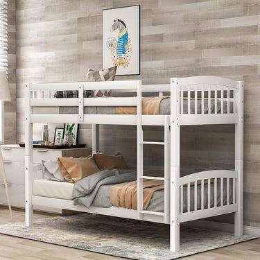 Secoli Bunk Bed with Two Single Mattress at online8 furniture store Auckland