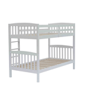 Secoli Wooden Bunk Bed - Single + Single at online8 furniture store Auckland