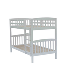 Secoli Wooden Bunk Bed - Single + Single at online8 furniture store Auckland
