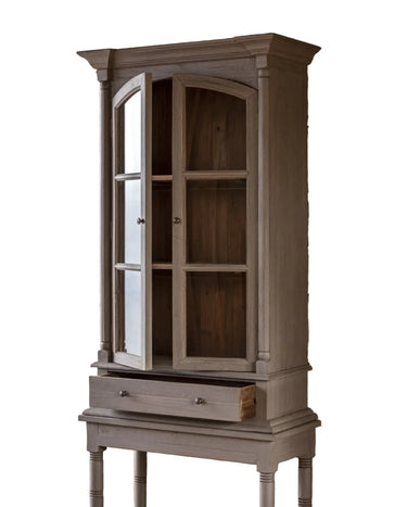 Secretary's Cabinet Antique Grey Old Pine at Online8 Furniture Auckland NZ