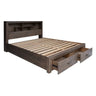 Sedona Bed Frame Queen with Storage at online8 furniture store Auckland