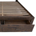 Sedona Bed Frame Queen with Storage at online8 furniture store Auckland