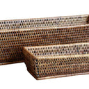 Set 2 Rectangular Baskets at online8 furniture store Auckland