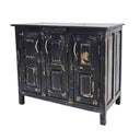 Settler 3 Door Cabinet - Weathered Black at online8 furniture store Auckland